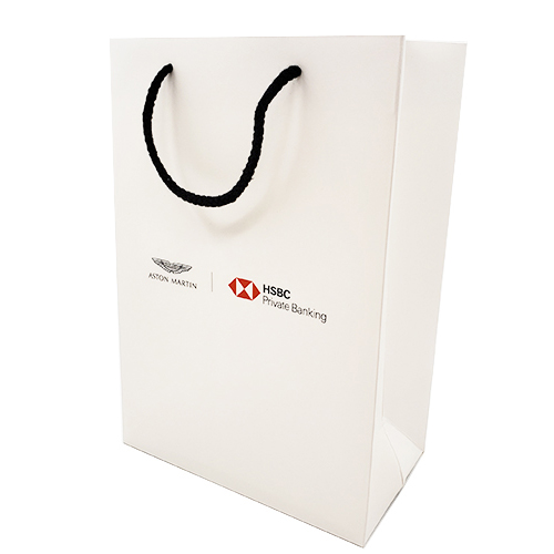 Paper Carrier Bag with Cotton Cord