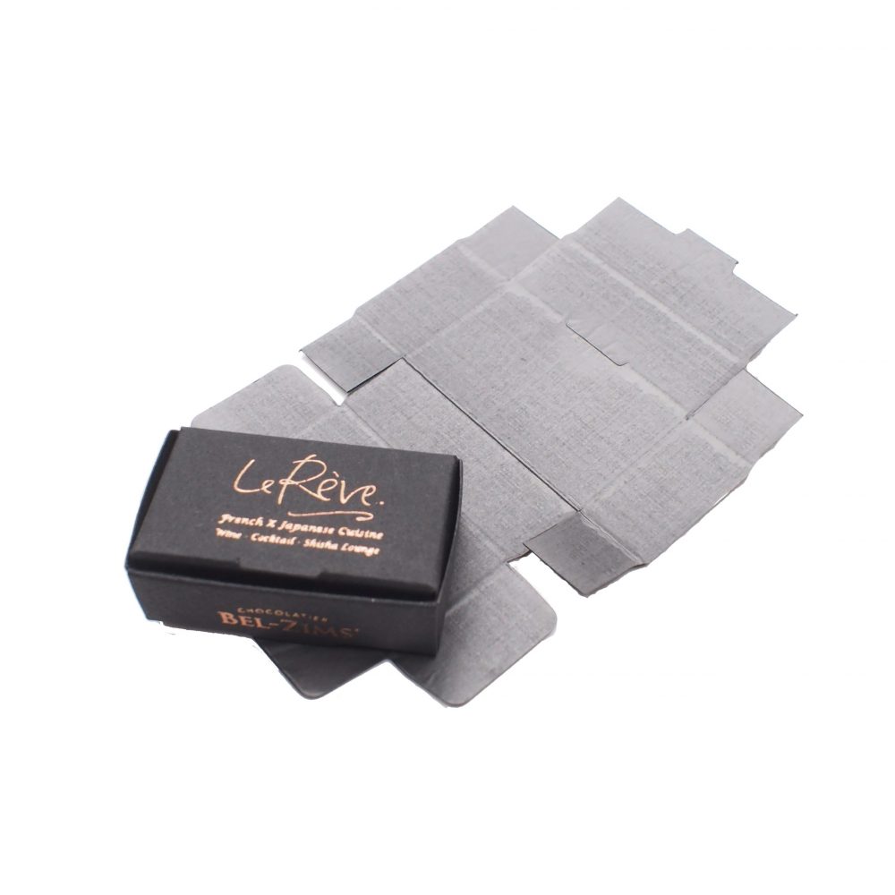 Small Chocolate Piece Folding Box