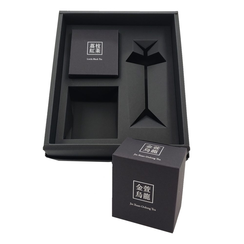 Folding Lid & Base Box with Insert