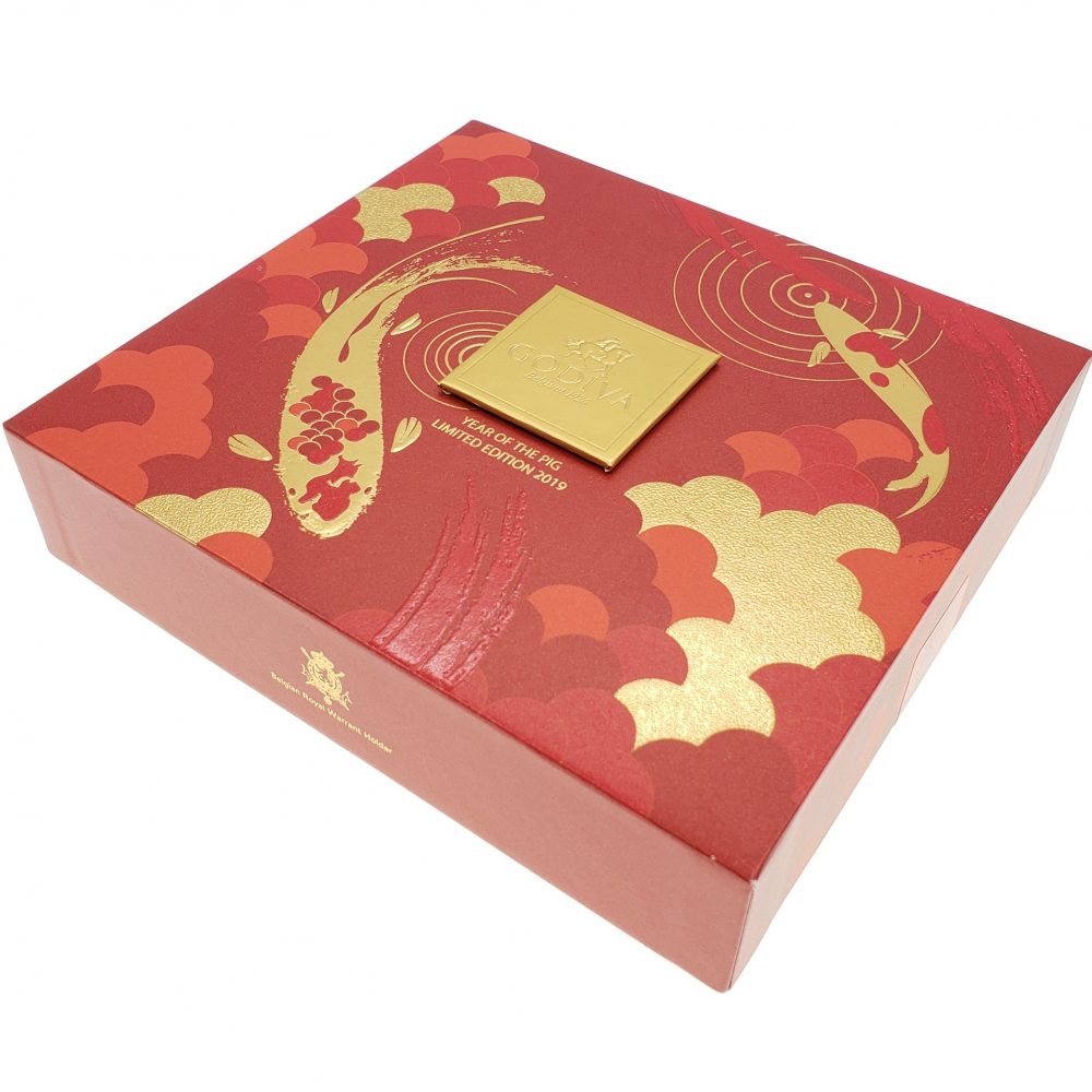 Lid & Case Chocolate Box with Paper Blister