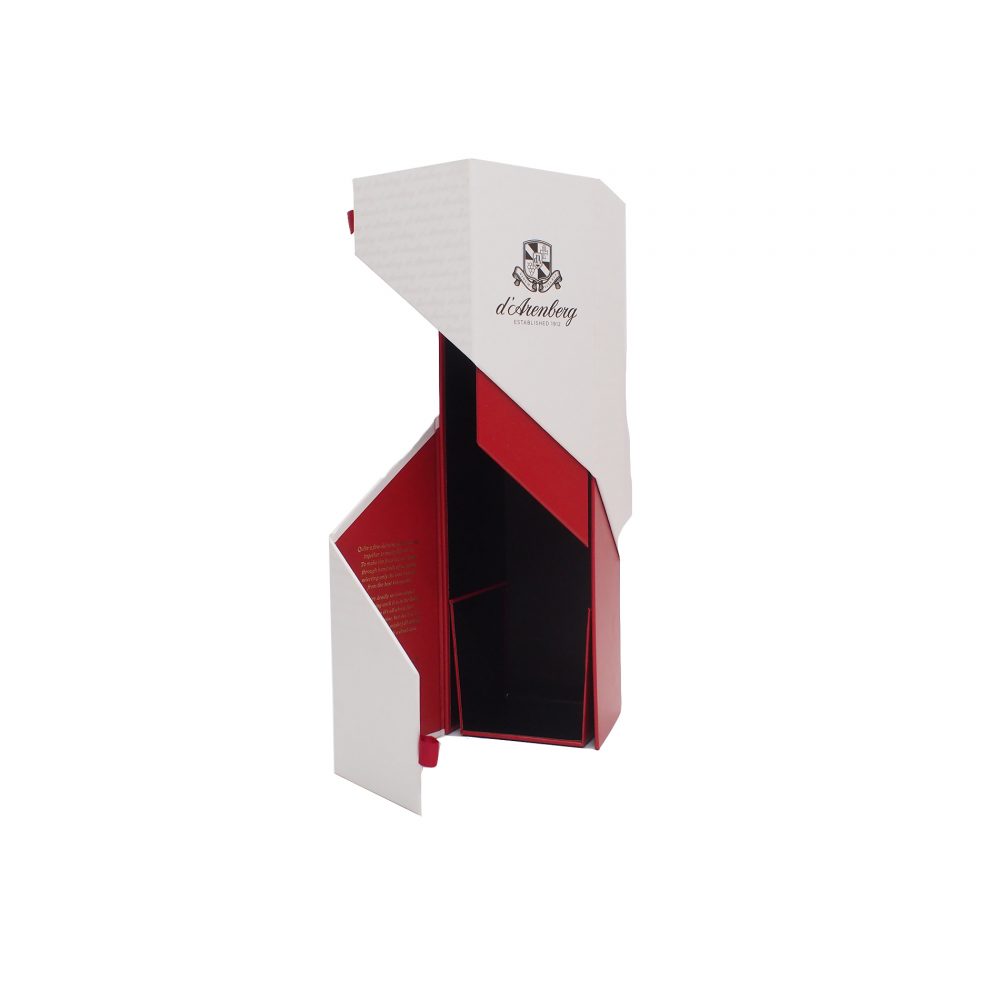 Foldable Hinged Wine Box