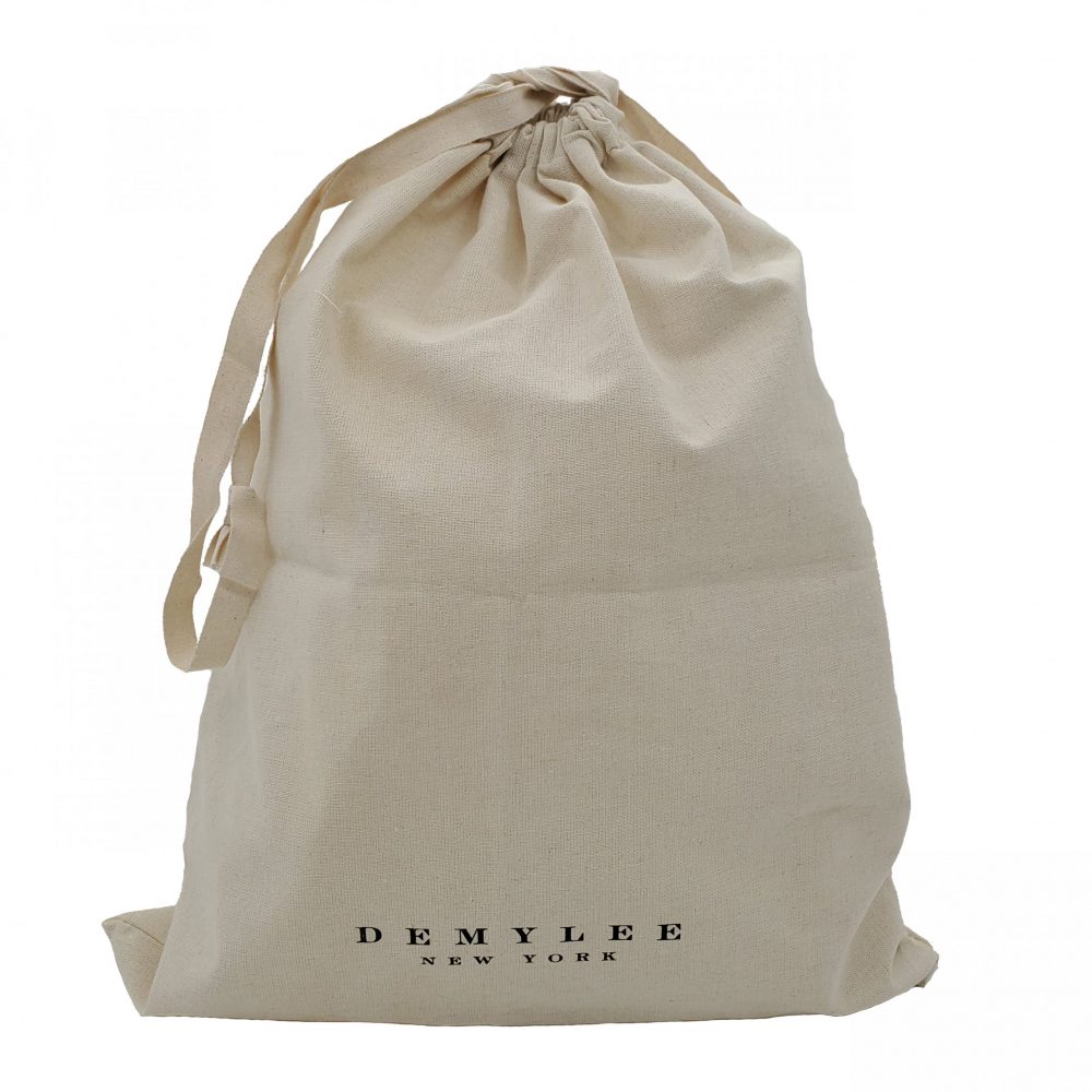 Lined Cotton Drawstring Bag