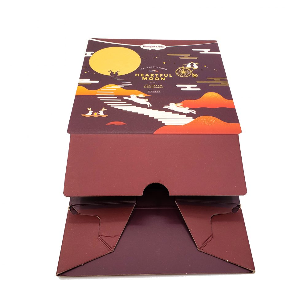 Foldable Hinged Card Box