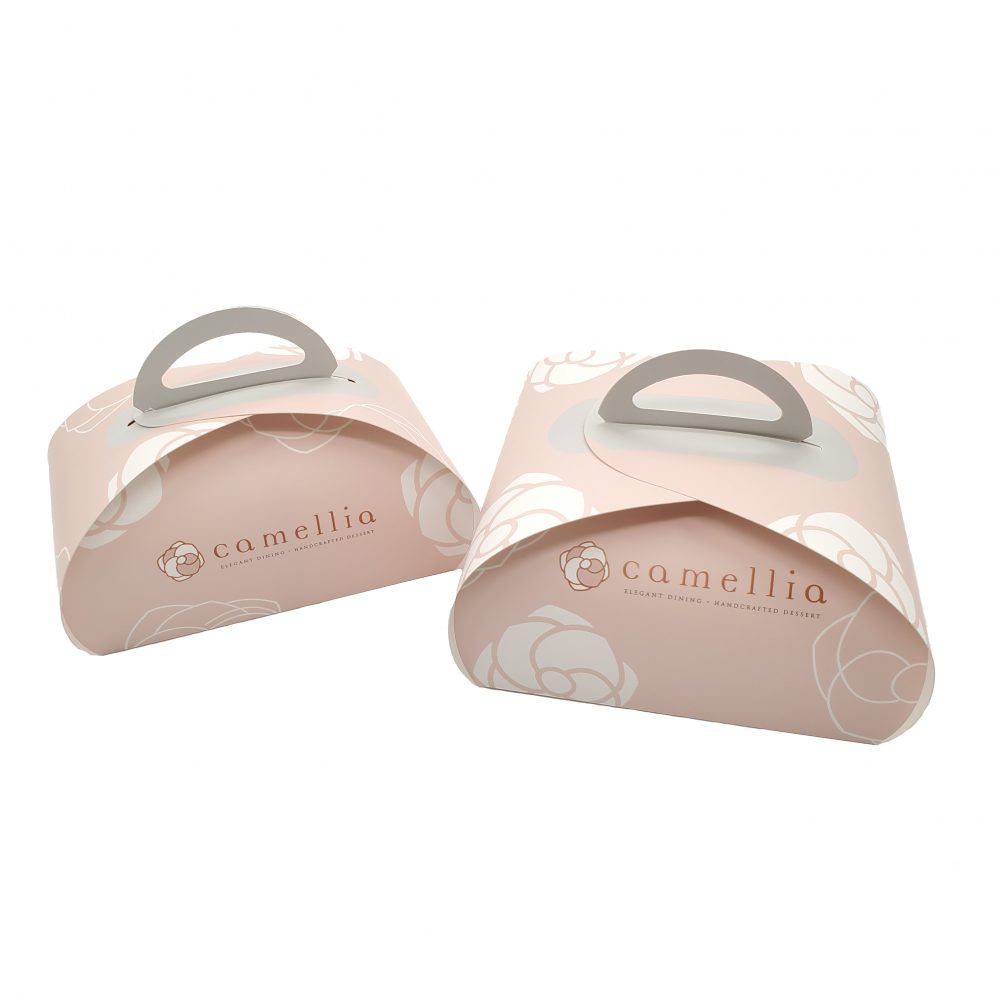 Cake Box with Diecut Handle