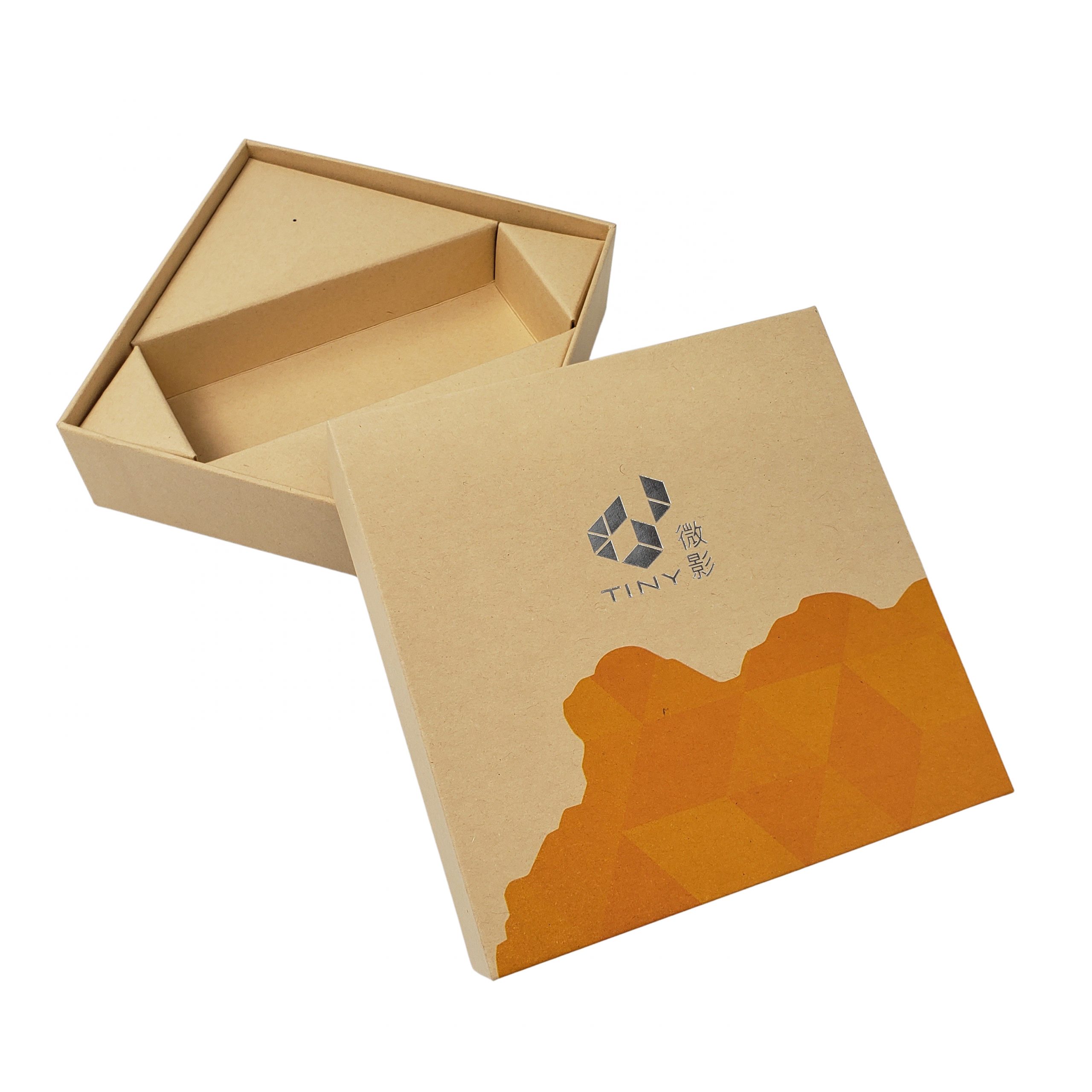 Lid & Base Box with Paper Insert